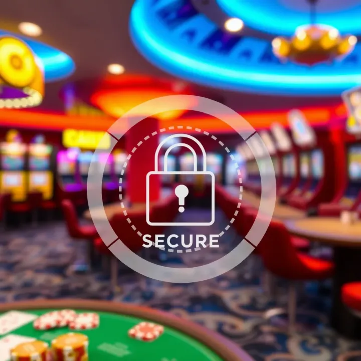 Secure connection icon representing online safety measures for Fair Go Casino Flash users