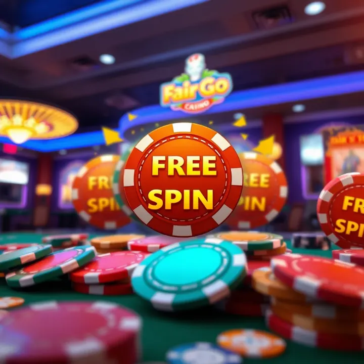 Visualizing Free Spins and Bonus Chips at Fair Go Casino Illustration of casino chips and free spins symbols highlighting promotional casino offers