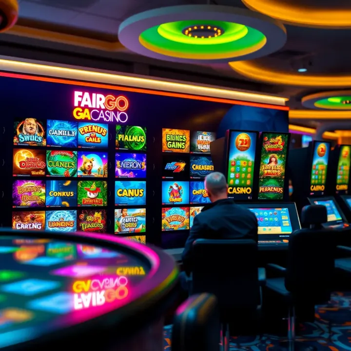 User-friendly interface of Fair Go Casino showcasing a wide range of slot and table games
