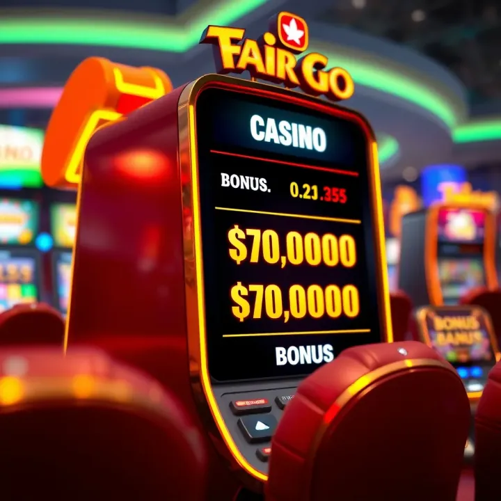 Illustration of a digital slot machine displaying bonus codes on screen