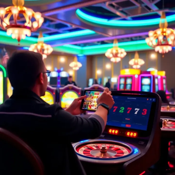 Visual representation of casino games including pokies and table games with coupon icons