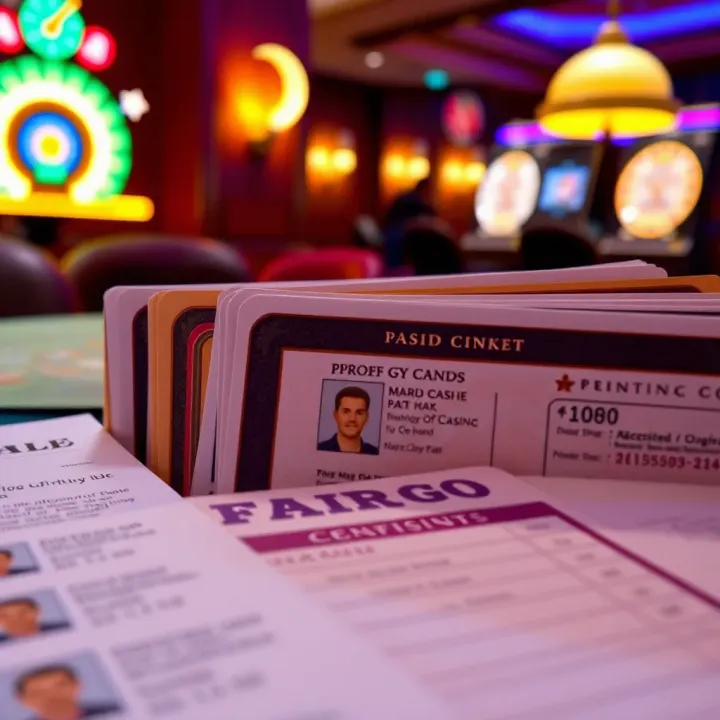 Collection of essential documents such as identification cards and proof of address arranged neatly