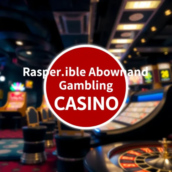 Graphic representing responsible gambling practices and transparency measures at an online casino