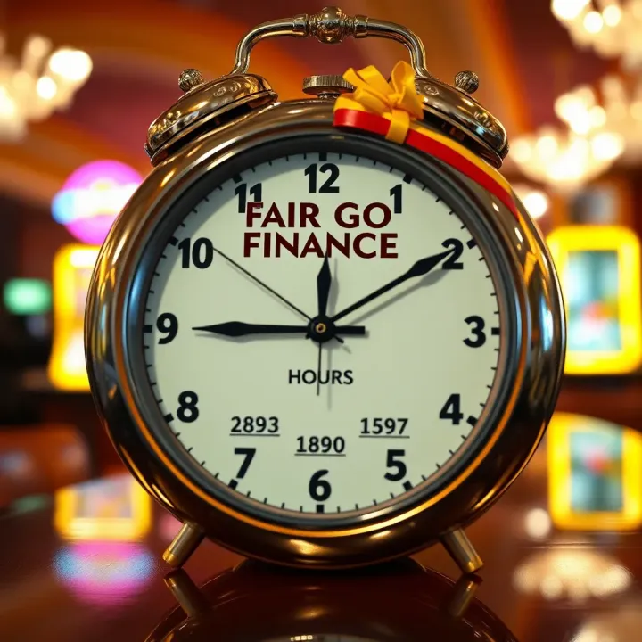 Fair Go Finance Operating Hours Overview Clock displaying business hours to represent Fair Go Finance opening times
