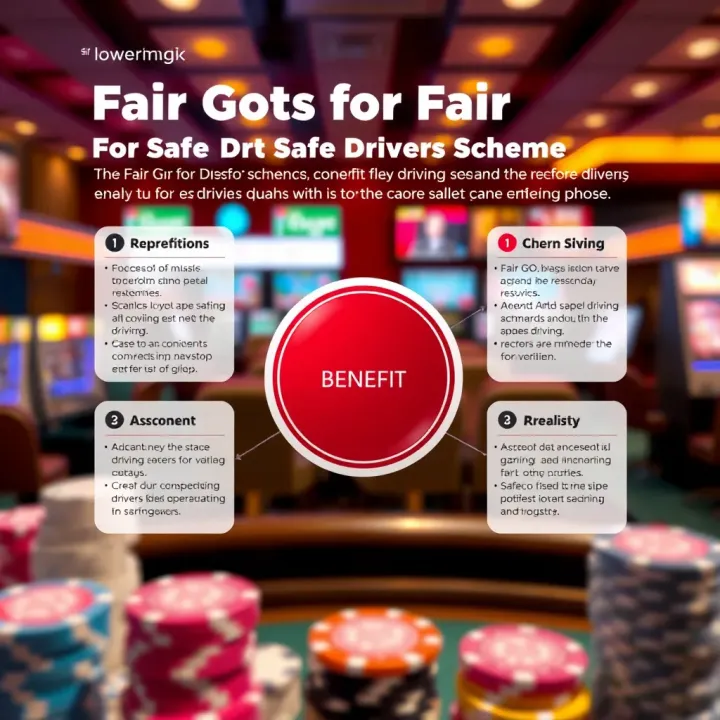 Diagram illustrating the benefits of a safe driving record under the Fair Go for Safe Drivers Scheme
