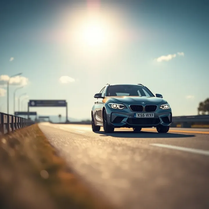 Illustration of a vehicle on a clear road symbolizing safe driving rewards under the Fair Go for Safe Drivers scheme in NSW