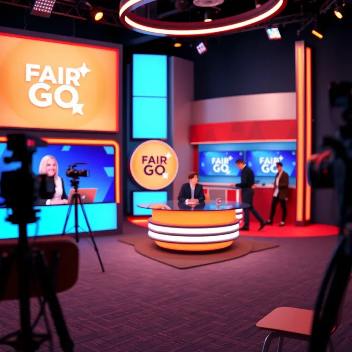 Inside the Fair Go Studio: A Hub for Consumer Advocacy Fair Go studio with hosts and camera equipment highlighting consumer advocacy program