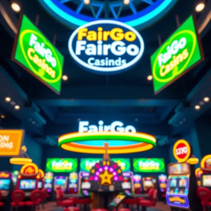 Bright casino promotional banners highlighting special codes and rewards