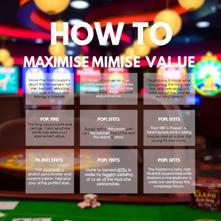 How to Maximise Value from Fair Go Casino Coupons Graphic depicting tips for using Fair Go Casino coupons wisely with terms and conditions highlighted
