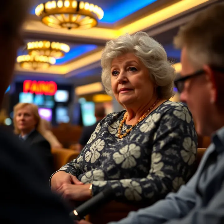 Miriam Margolyes on Fair Go Discussing Consumer Issues Miriam Margolyes engaging with the audience during an episode of Fair Go