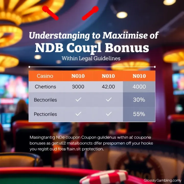 Graphic depicting comparison of casino promotions with emphasis on maximizing bonuses legally