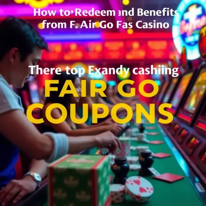 Graphic depicting players redeeming casino coupons and cashback with tips for maximizing value and understanding terms