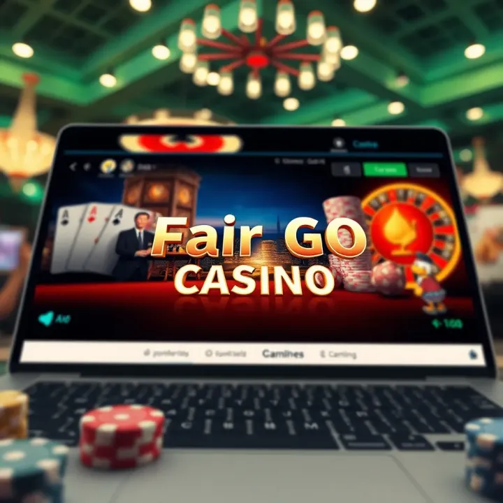 Fair Go Casino homepage showcasing Australian themed online casino interface