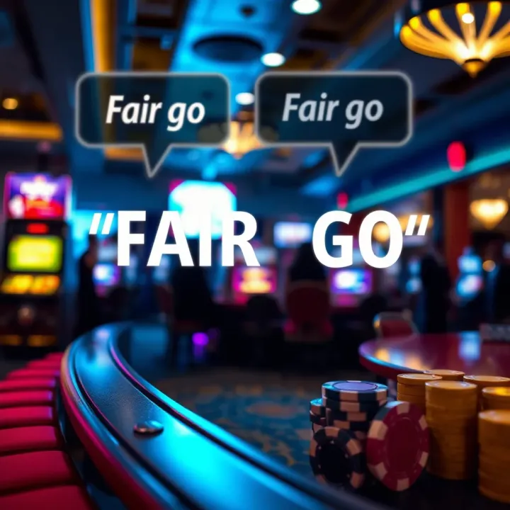 Conversation bubbles showing examples of the phrase fair go in everyday speech